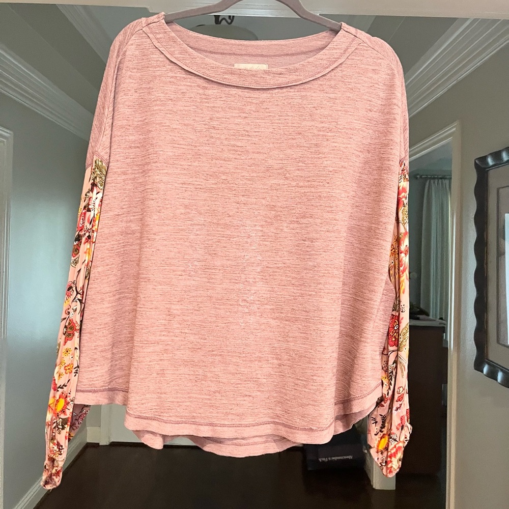 Wonderly Printed Floral Sleeve Shirt